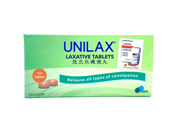 UNILAX LAXATIVES TABLETS