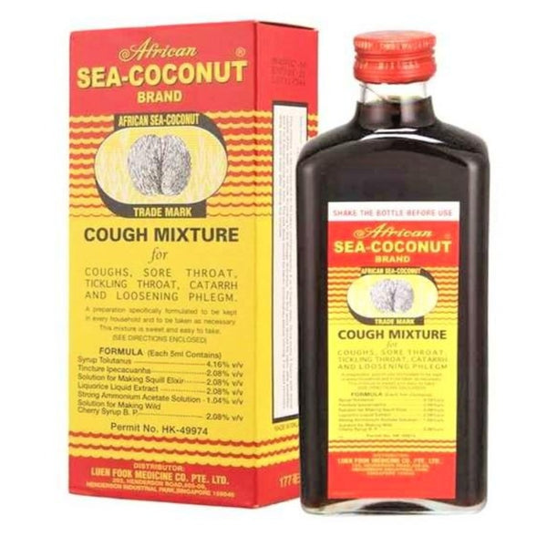 AFRICAN SEA-COCONUT BRAND COUGH MIXTURE