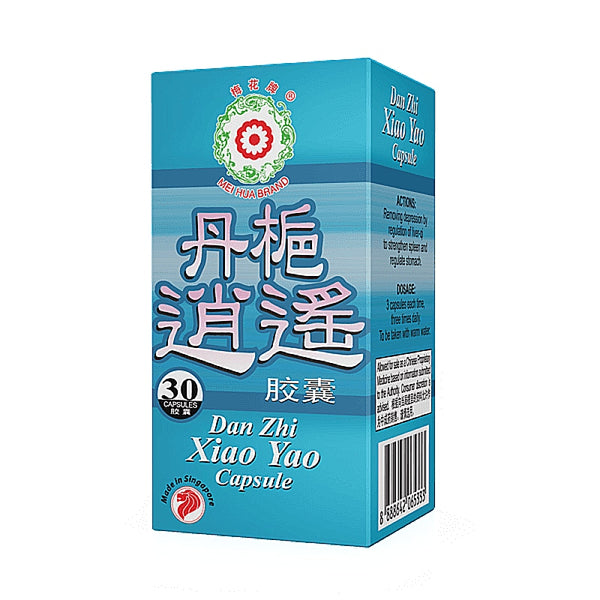 MEIHUA DAN ZHI XIAO YAO CAPSULES 30s