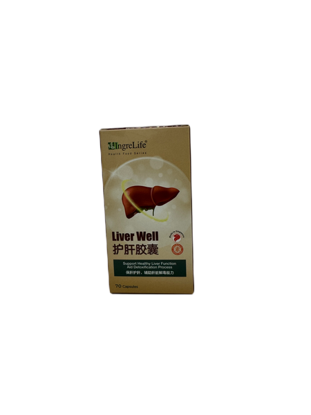 IngreLife Liver Well  护肝胶囊 70s