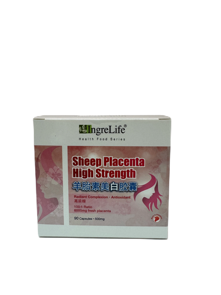 IngreLife Sheep Placenta High Strength 90s 羊胎素美白胶囊