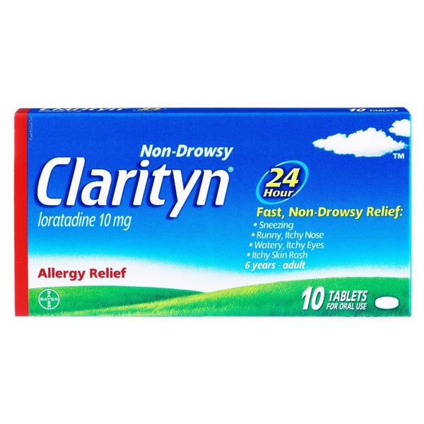 CLARITYN NON-DROWSY TABLETS 10 tablets