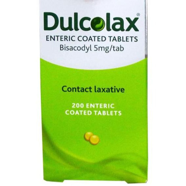 DULCOLAX ENTERIC COATED TABLETS CONTACT LAXATIVE ENTERIC COATED TABLETS