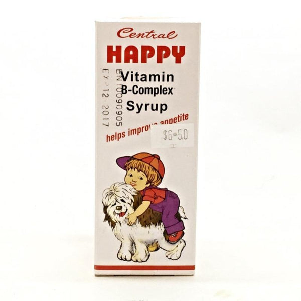 CENTRAL HAPPY VITAMIN B-COMPLEX SYRUP (HELP IMPROVE APPETITE)
