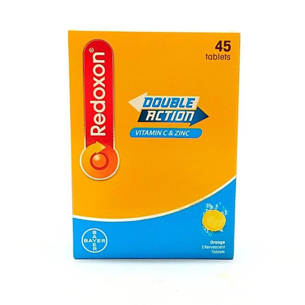 REDOXON DOUBLE ACTION VITAMIN C & ZINC ORANGE EFFERVESCENT TABLETS