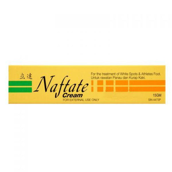 NAFTATE CREAM FOR TREATMENT OF WHITE SPOTS & ATHLETES FOOT