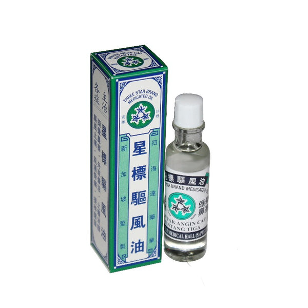 THREE STAR BRAND MEDICATED OIL