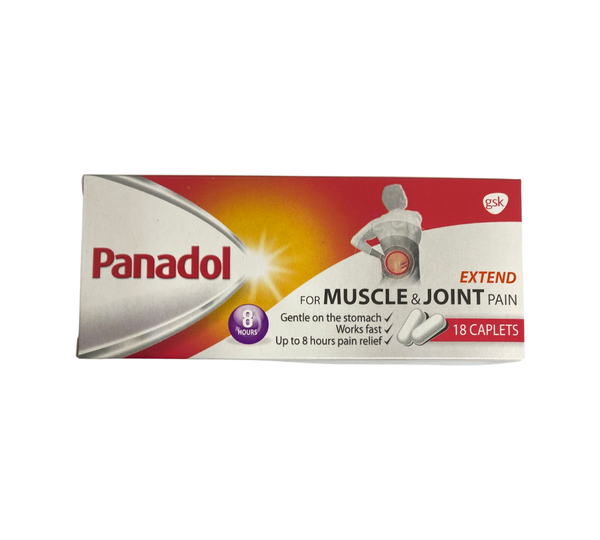 PANADOL EXTEND FOR MUSCLE & JOINT PAIN CAPLETS